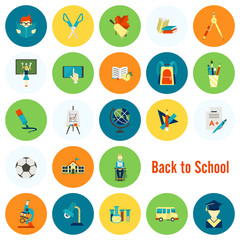 School and Education Icons