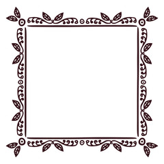 Holiday Holly Berry frame