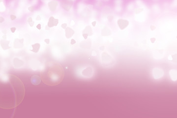Abstract hearts background