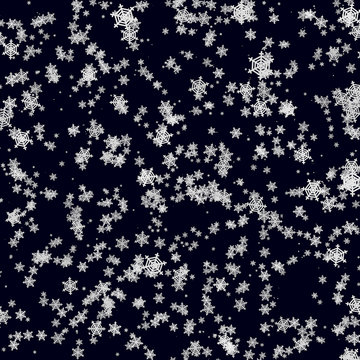 Winter White Snow Background
