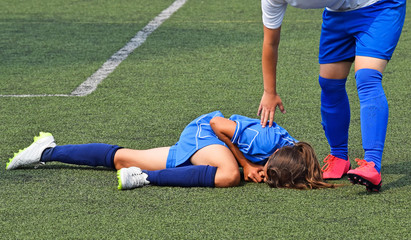 Injury on the soccer field © majorosl66