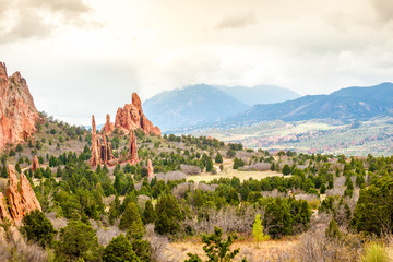 Fototapeta na wymiar Garden of the Gods, Colorado, USA