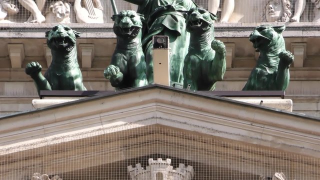 Alte Oper Historical Ancient Opera Building in Frankfurt