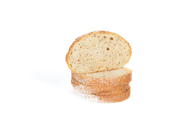 Sliced brown bread