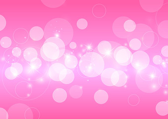 Bright Abstract Pink Background
