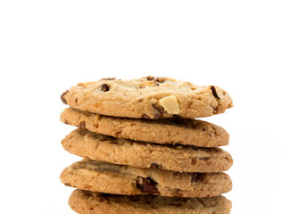 milk chocolate toffee almond cookies