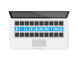 E-Learning Keyboard Laptop