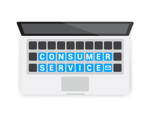 Consumer Service Keyboard Laptop