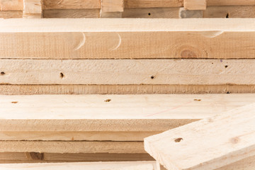 light brown wood on white background