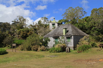 cases créoles, île de la Réunion