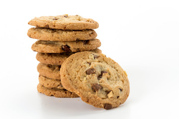 milk chocolate toffee almond cookies