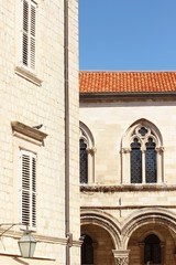Window on old palace