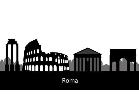 roma silhouette