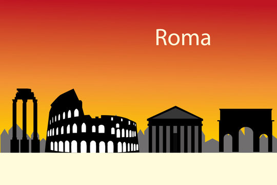 roma silhouette