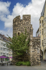 Fototapeta na wymiar Sterntor tower, Bonn, Germany