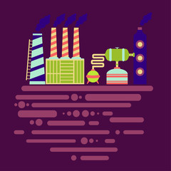 Obraz premium завод