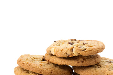 milk chocolate toffee almond cookies