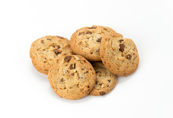 milk chocolate toffee almond cookies
