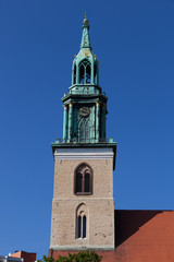 Fototapeta na wymiar St. Marienkirche - St. Mary's Church - Berlin