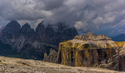 pordoi, sella, dolomity © fotoevent24