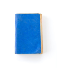 old book on white background