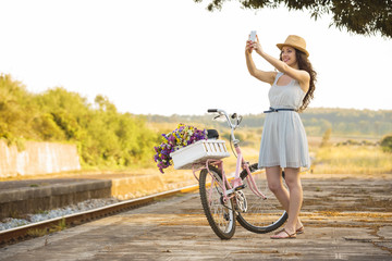 Me and my bike on a selfie