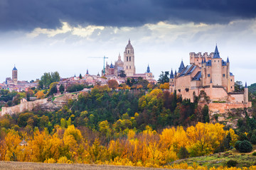 November view of  Segovia