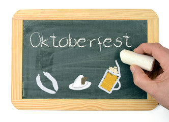 Oktoberfest  Bier Hut Wurst