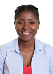 Portrait eine attraktiven Frau aus Afrika