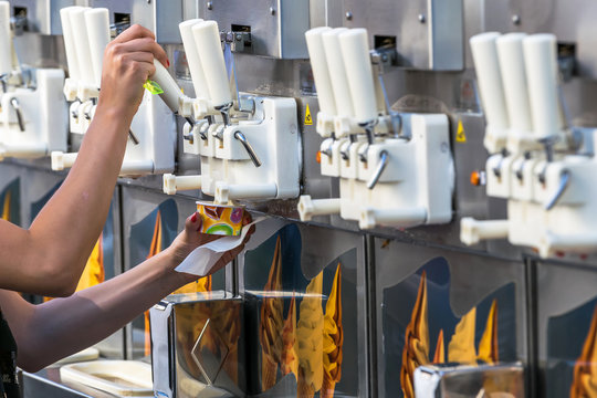 Machine &agrave; glaces italienne