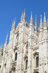 Fototapeta na wymiar Milano Duomo 03