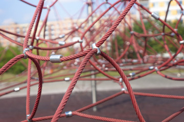 rope climbing frame