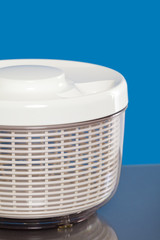 Close up of a salad spinner