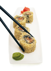 japanese sushi rolls