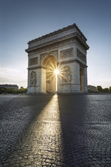 Naklejka premium Arc de triomphe de l'Étoile Paris