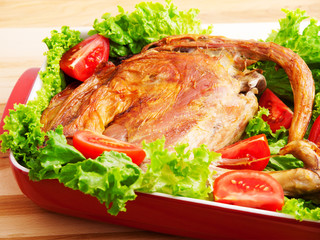 Baked lamb