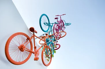 Cercles muraux Vélo Vélos volants