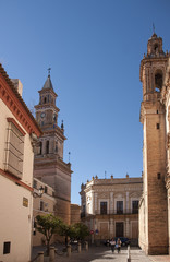 Obraz premium Calles de la zona monumental de Carmona, Sevilla