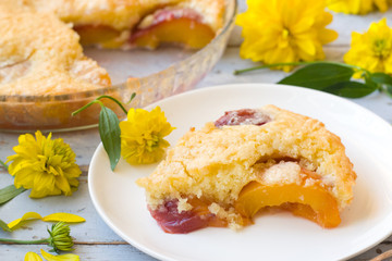 Peach pie