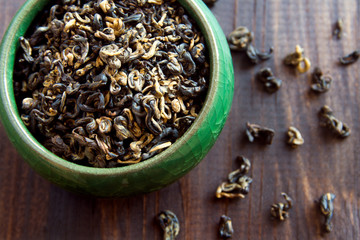 Elite dried black tea