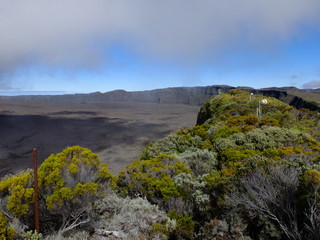 rando au pas de Bellecombe (piton de la Fournaise)