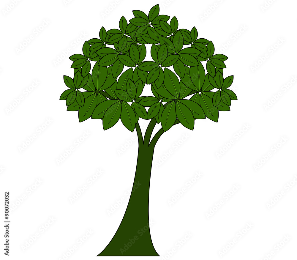 Sticker albero