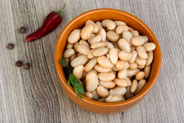 Canned white beans
