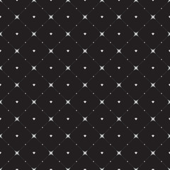 Hearts, dots and stars.