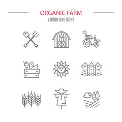 Eco Farming Icons