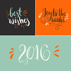 New Year Lettering