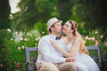 Fototapeta premium Love wedding couple
