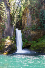 Fototapeta na wymiar Toketee Falls, Oregon