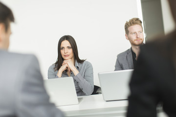 Young people in the office