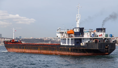Fototapeta premium Cargo Ship